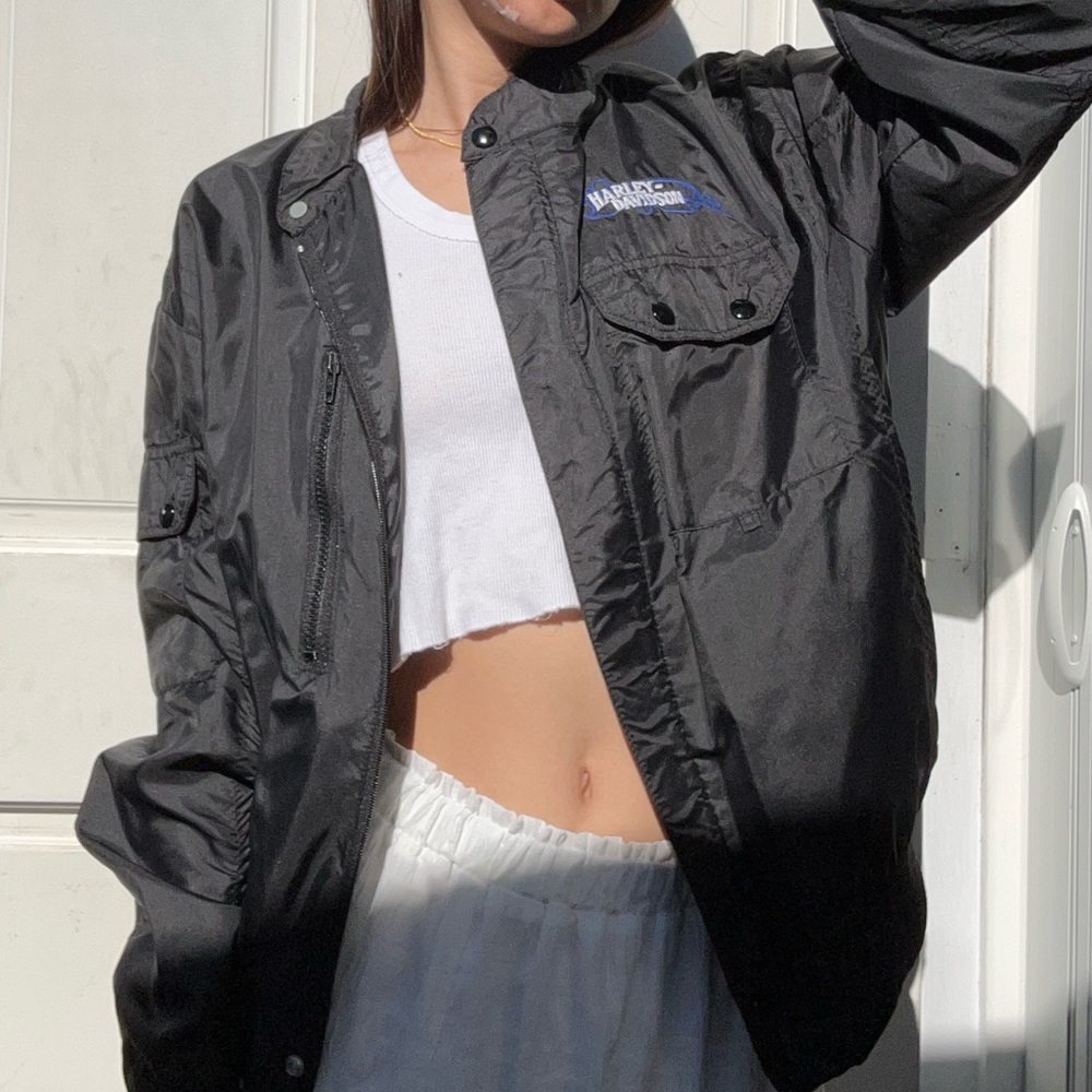 Vintage Harley Davidson Bomber jacket